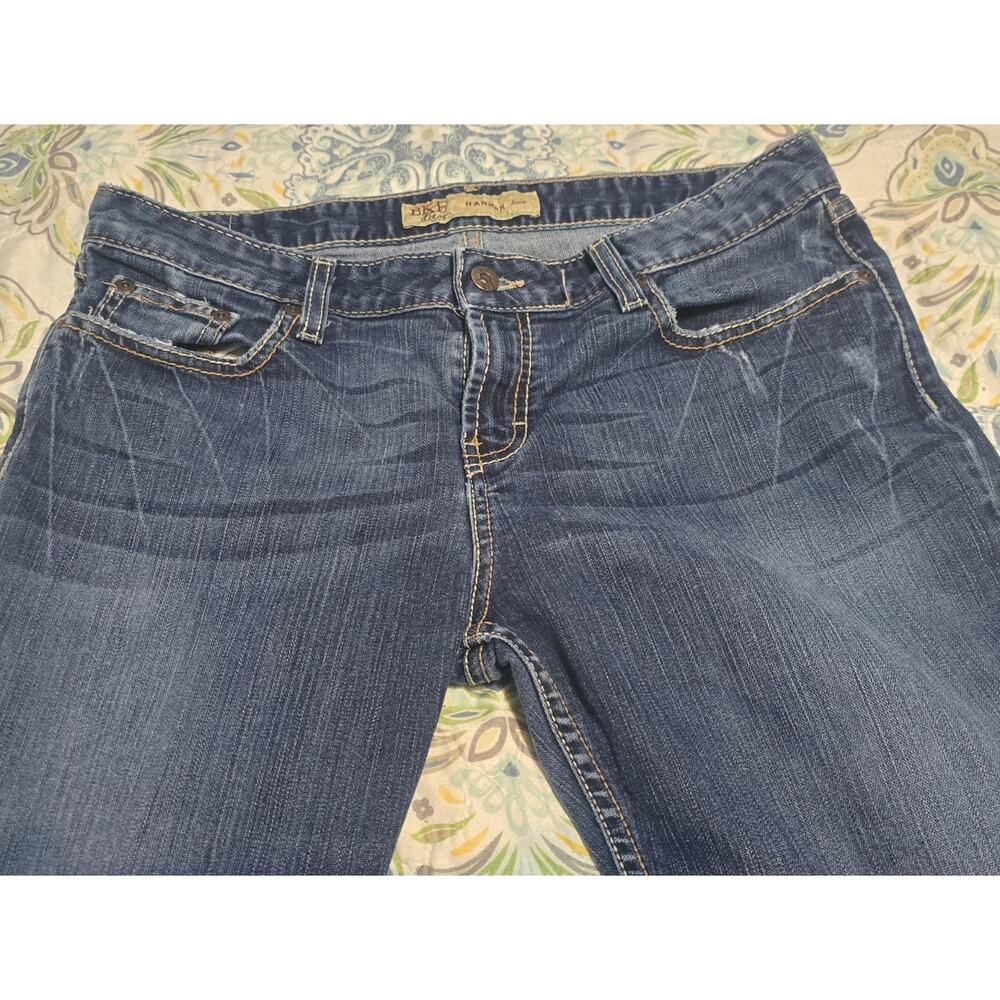 Buckle BKE HANNA Jeans Boot Cut Distressed Light Wash Denim Womens 32 x 31.5